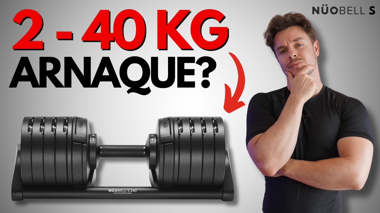NÜOBELL S 240 haltère réglable 40 kg | Test & Avis