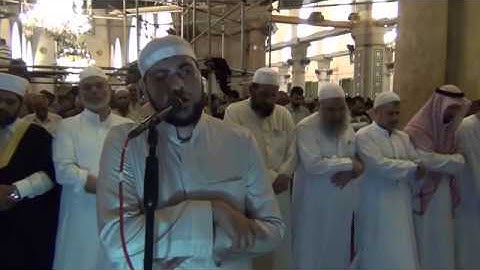 تراويح من المسجد الأقصى الشيخ محمد العباسي 8 رمضان 2015\1436 هـ (من سورة الاعراف)