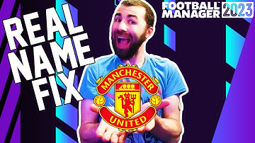 How To Get Real Names In Football Manager 2023 | FM23 Real Name Fix