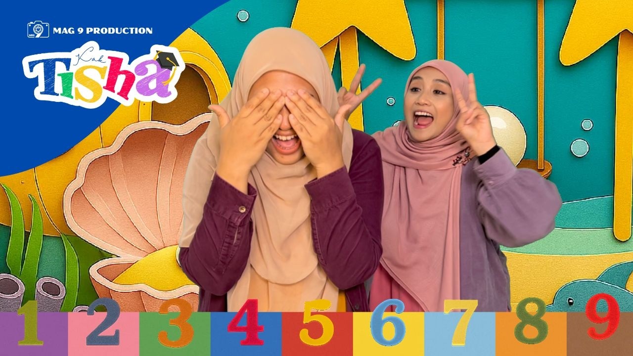 EP18: Perkataan Pertama Saya | Kak Tisha & Cikgu Lala | Mengira & mengenal Nombor