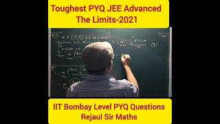 Toughest PYQ JEE Advanced Limits -2022|| IIT Bombay Level PYQ Questions #pyqjeeadvmaths  #shorts 💯💯💯
