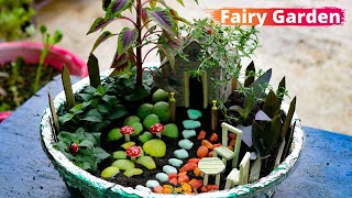 Zero Cost Fairy Garden | Fairy Garden Ideas | Fairy Garden DIY