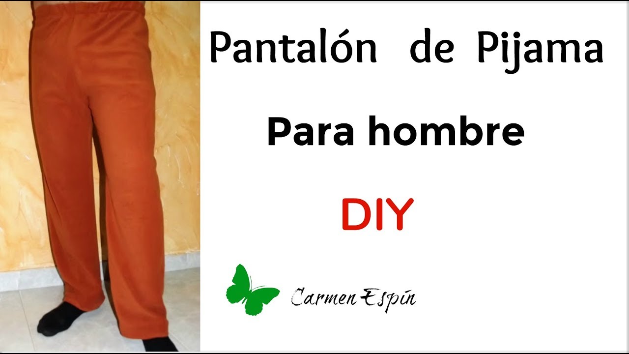 Pantalón de pijama de hombre: DIY 