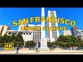 Walking Downtown San Francisco - Union Square | Labor Day 2021 California USA [4K 60 UHD]