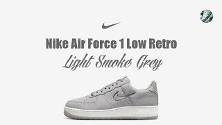 Nike Air Force 1 Low Retro / Light Smoke Grey