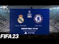 FIFA 23 | UCL 23 | Real Madrid Vs. Chelsea | Quarter Finals - 1st Match