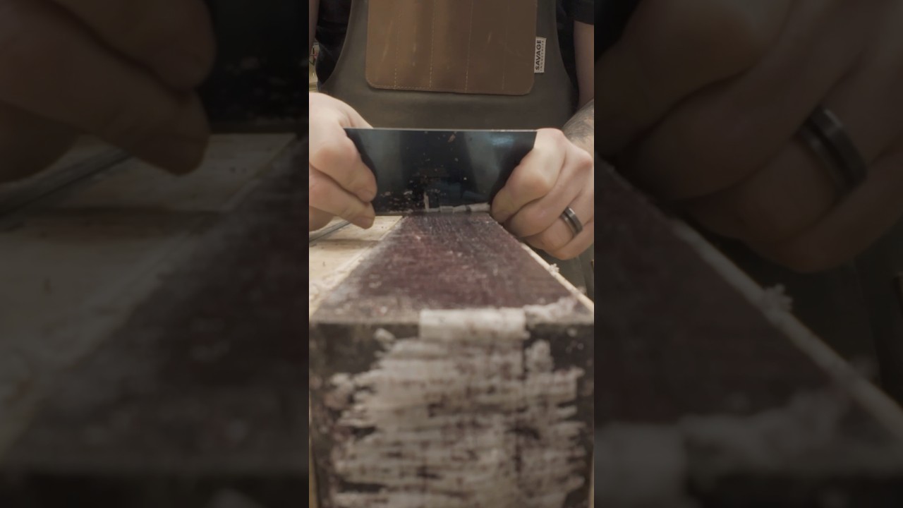 Building a Wooden Lightsaber: The Glue Up (Part 1) #shorts #woodturning #starwars