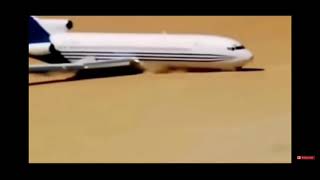Aeroplane Crash While Landing