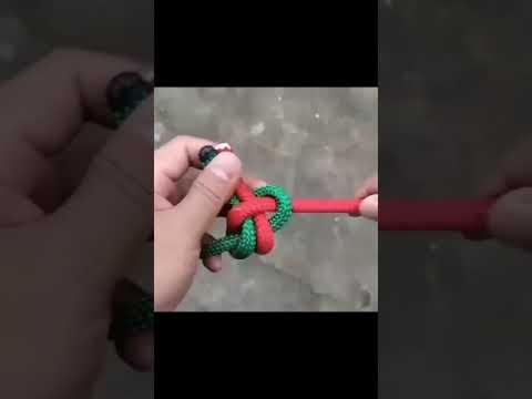 طريقة ربط حبلين مع بعض