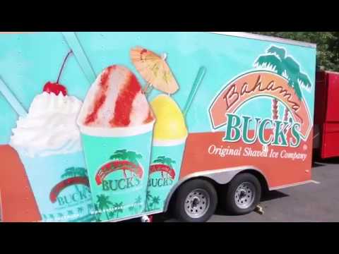 Parking Lot Tour of Frog Food Trucks & Concession Trailers Orlando FL Builder - YouTube