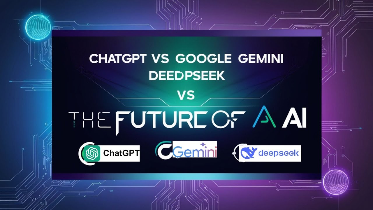 DeepSeek vs ChatGPT vs Google Gemini: Future of AI | deepseek ai vs ...