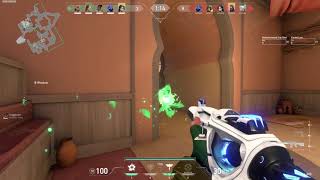 [VALORANT] Ion Phantom Ace Clutch 1 vs 5 Using Skye On Bind