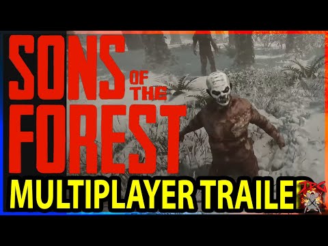 SONS OF THE FOREST Multiplayer Trailer - Combat & Building Gameplay! Creepy  Attacks Analysis! 