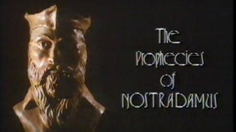 Prophecies of Nostradamus 1979  Australia. Iran starts world war three. World ends 3797 AD. Eschatus