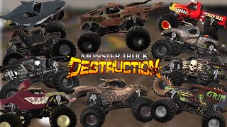 Monster Truck Destruction - ALL UNOFFICIAL Monster Jam Trucks 10 Truck Freestyle! screenshot 4