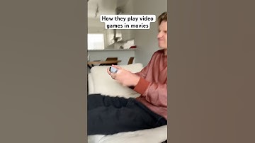 How they play video games in movies