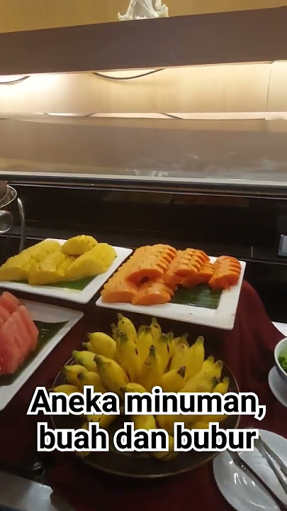 Sarapan di Hotel Santika Pangkal Pinang Part 2 #travel #foodmenu #shorts