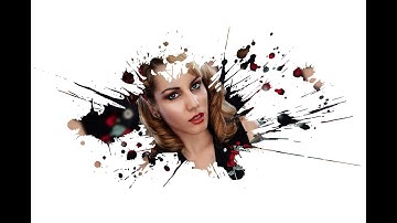 Paint splatter effect photoshop