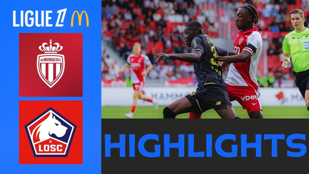 1  Monaco LillMonaco - Lille | 1-1 | Highlights | Ligue 1 2026-27 | monaco lillee