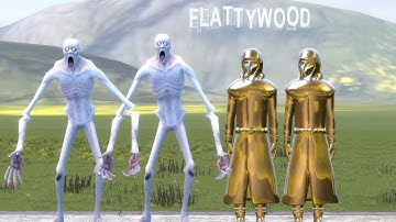 GOLD SCP-049 ULTIMATE VS SCP-096:SL!! Garrys Mod Sandbox