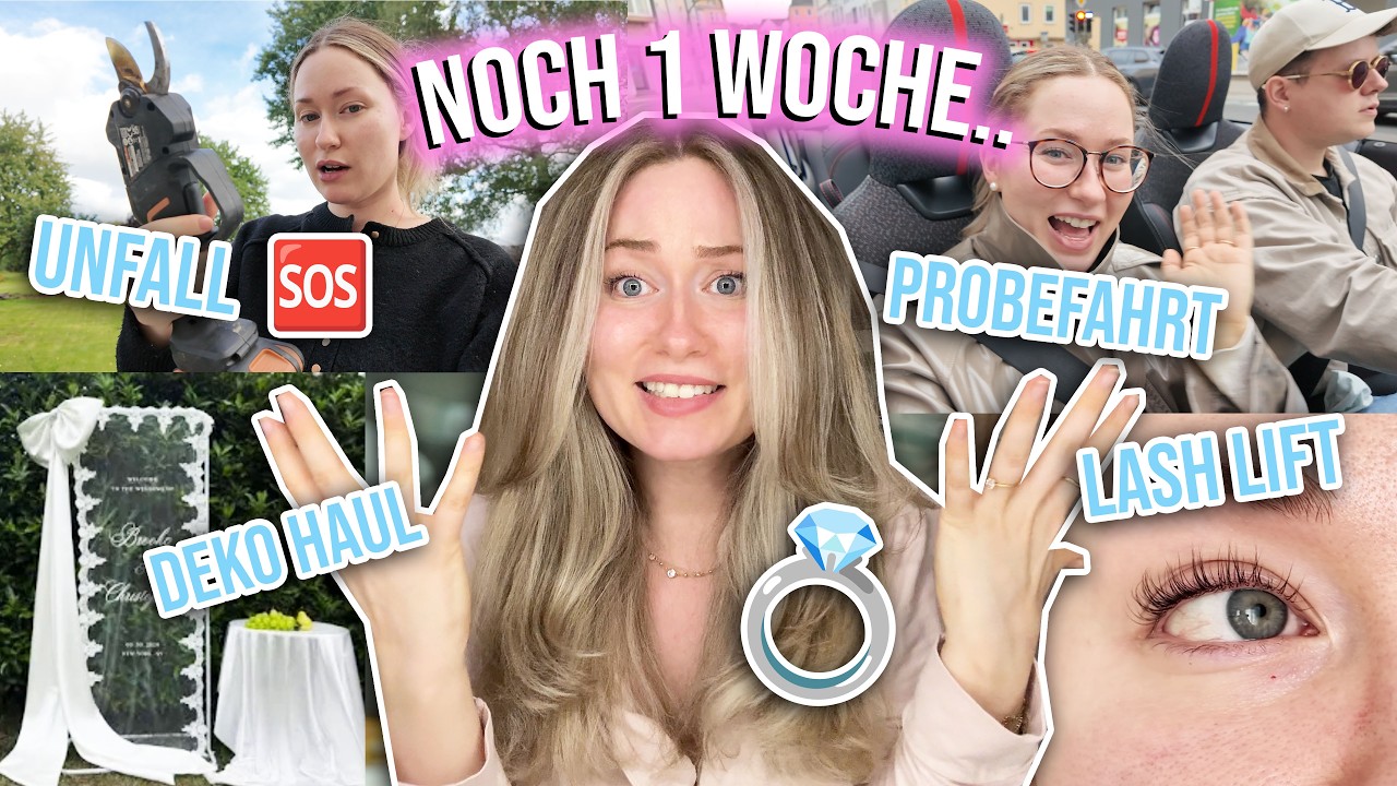 1 WOCHE bis zum STANDESAMT! & UNFALL bei den Vorbereitungen | Sonny Loops