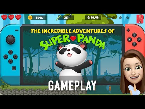 The Incredible Adventures of Super Panda Switch Gameplay