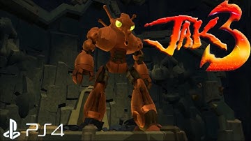 Jak 3 PS4 - Part 5 - Old Eco Mine | Precursor Robot Boss Fight | Gameplay/Walkthrough