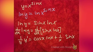 Logarithmic differentation example 1