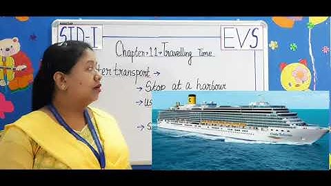STD 1 EVS Chapter 11 Travelling Time(DON BOSCO PRIMARY SCHOOL,PATNA )