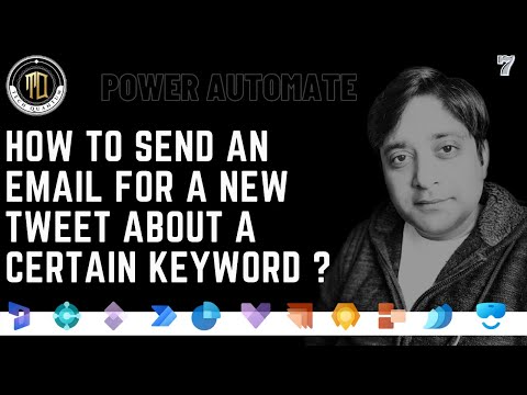 ? How to send an email for new Tweets about a certain keyword?