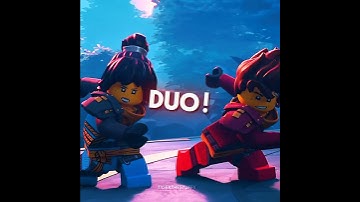 🔥Dynamic Duo💧- Kai And Nya Edit #edit #ninjago #shorts