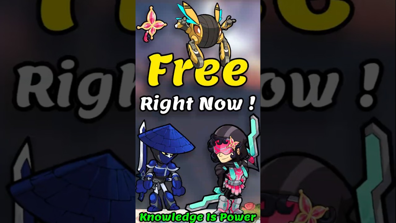 Free skins, titles, sidekicks. Right now! #brawlhalla