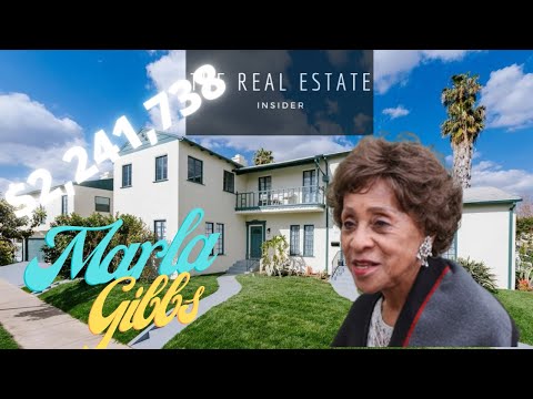 Marla Gibbs Home in Los Angeles | "The Real Estate Insider"