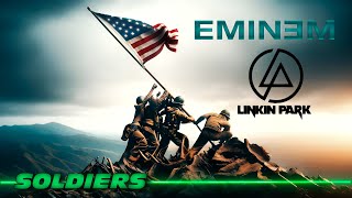 Linkin Park &amp; Eminem - Soldiers •  Flags Of Our Fathers Edition