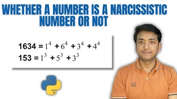 Find whether a number is a Narcissistic number or not|TOP MOST PYTHON INTERVIEW QUESTION SERIES|