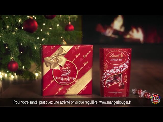 Lindor Lindt - Noël par les maîtres chocolatiers suisses Pub 30s 