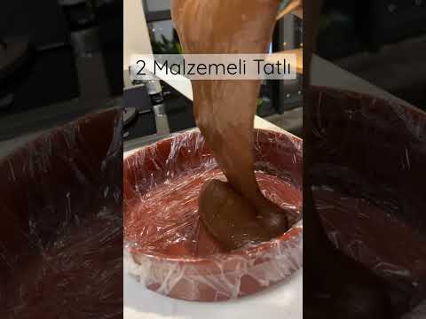 2 Malzemeli Tatlı