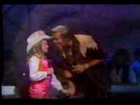 George Jones and His Daughter singing..