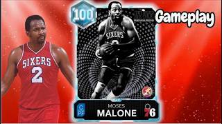 100 Overall Moses Malone Gameplay In NBA 2K26 Myteam