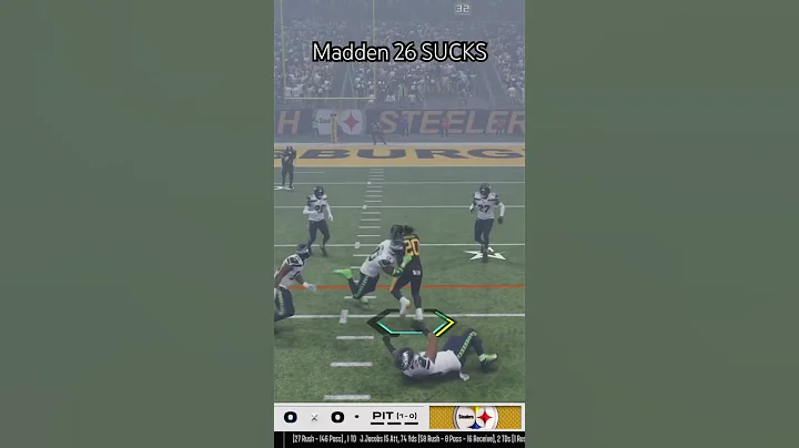 BREAKING NEWS MADDEN 26 IS TRASH 😭🔥 #madden26 #maddenfranchise #nfl #easports