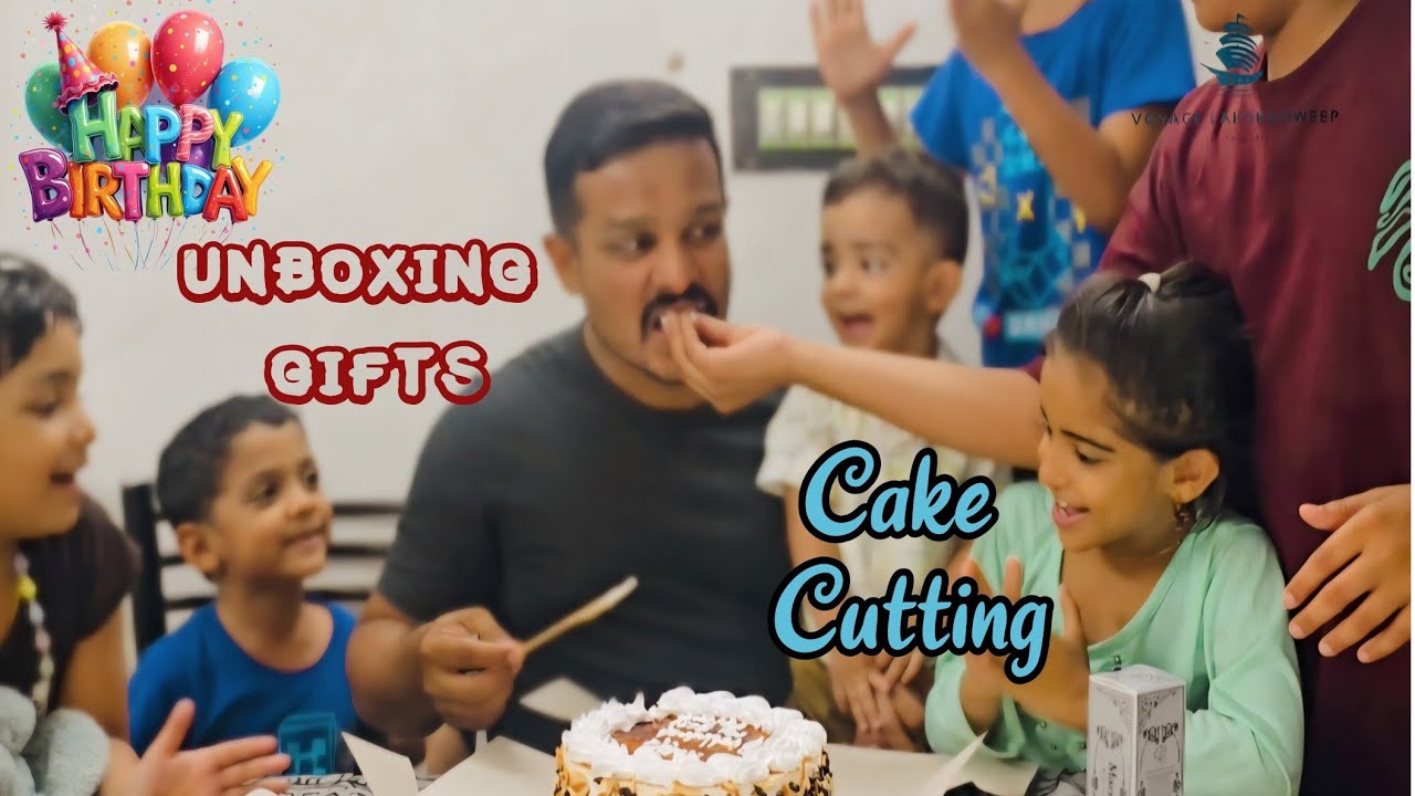Gifts Unboxing & Cake Cutting | ജീവിതത്തിൽ ആദ്യമായി ബര്‍ത്ത്ഡേയ്ക്ക് കേക്ക് കട്ട് ചെയ്തപ്പോൾ😆