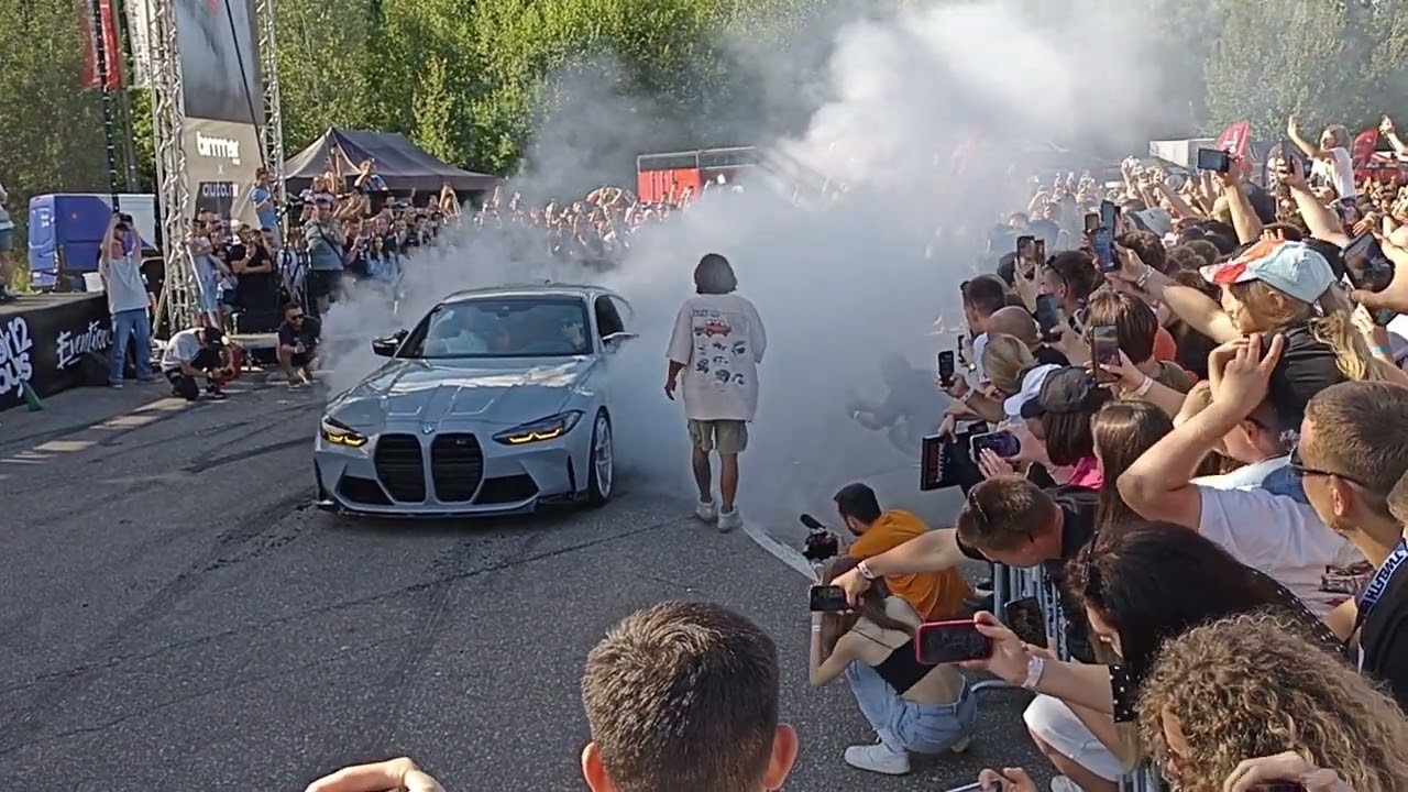 BimmerDays 2024 in Moscow (wheel slip)