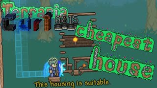 'cheapest' valid #terraria #speedrun house dimensions 6x10 this needs
29 wood + 1 gel 14 for 27 platforms the npc to stand on 4 woodwalls
4...