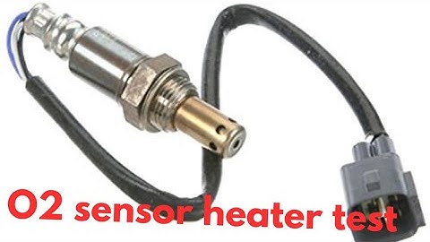 Lexus rx330 oxygen sensor heater circuit diagnosis