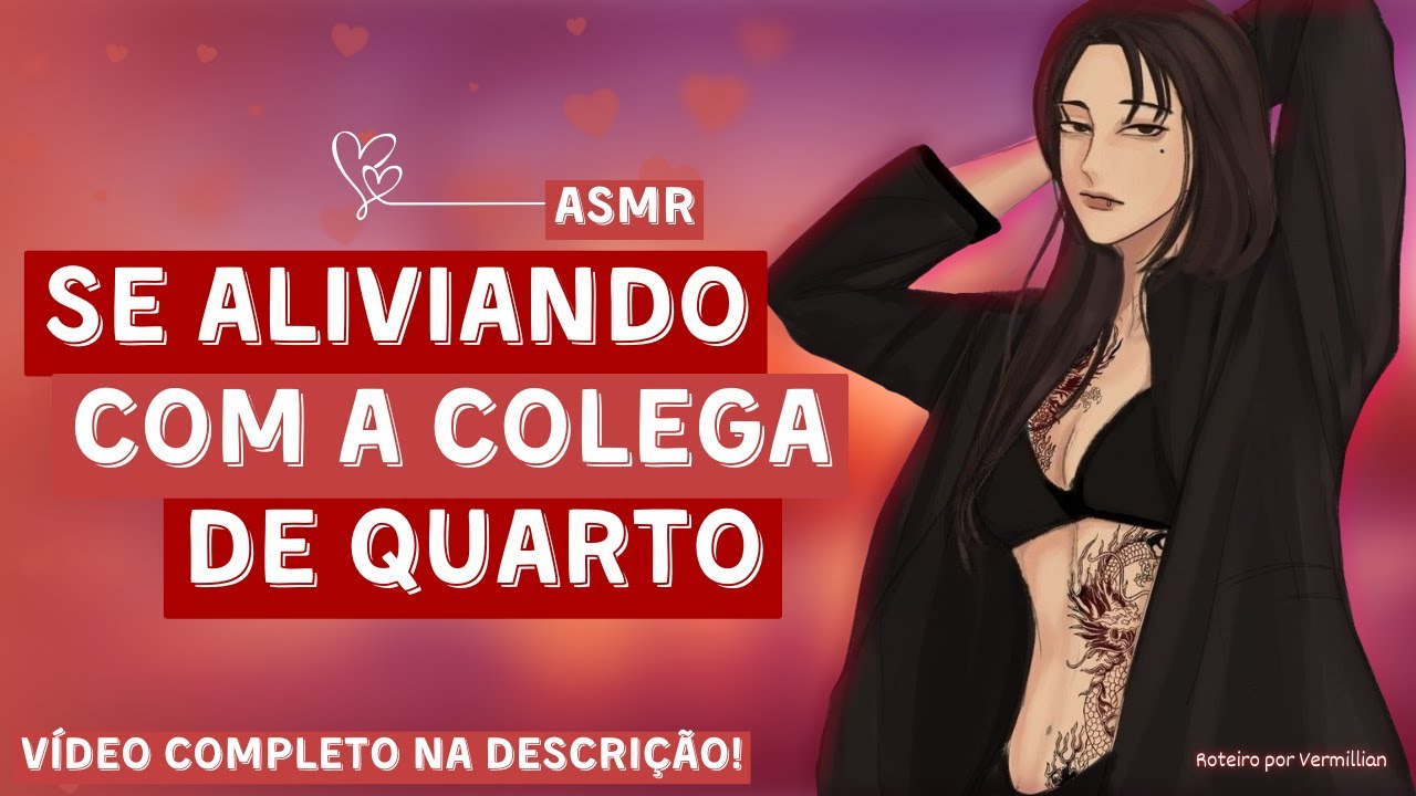「ASMR - Preview」Se aliviando com a sua colega de quarto | Calor demais para aguentar sem fazer nada