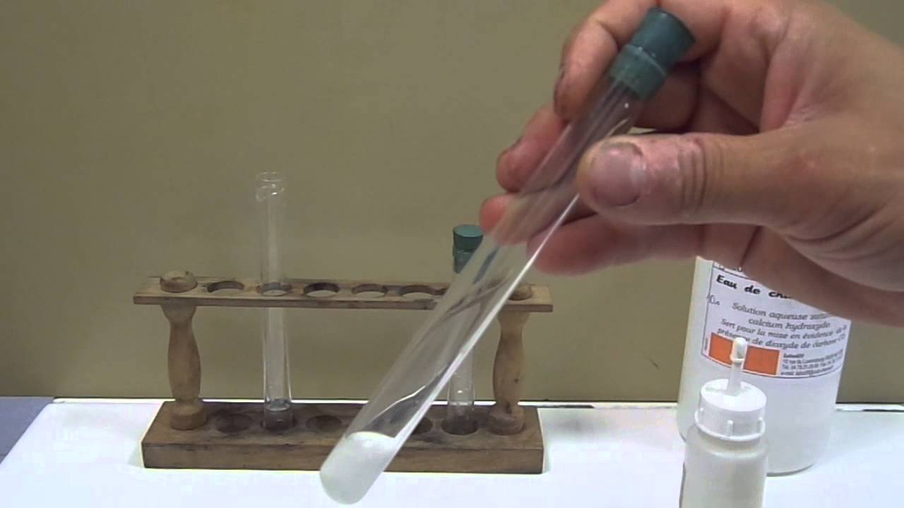 145 cinquième chimie Le test à l'eau de chaux YouTube 145 cinquième chimie Le test à l'eau de chaux YouTube