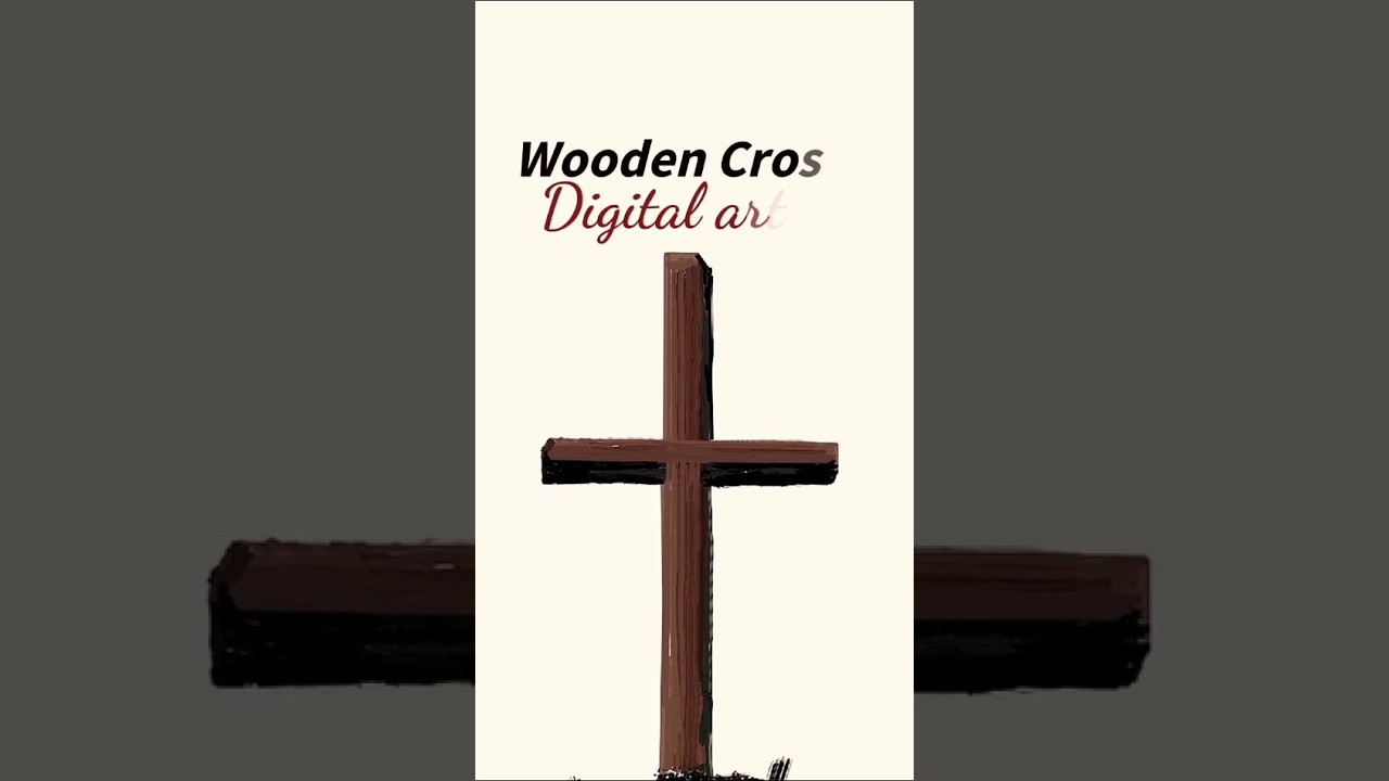 Wooden Cross digital art/ my version 