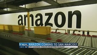 Amazon wants to open fulfillment center in San Marcos