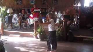 Video voorbeeld van "Ka Pua U'i hula dance and music with lyrics, chords and English translation"