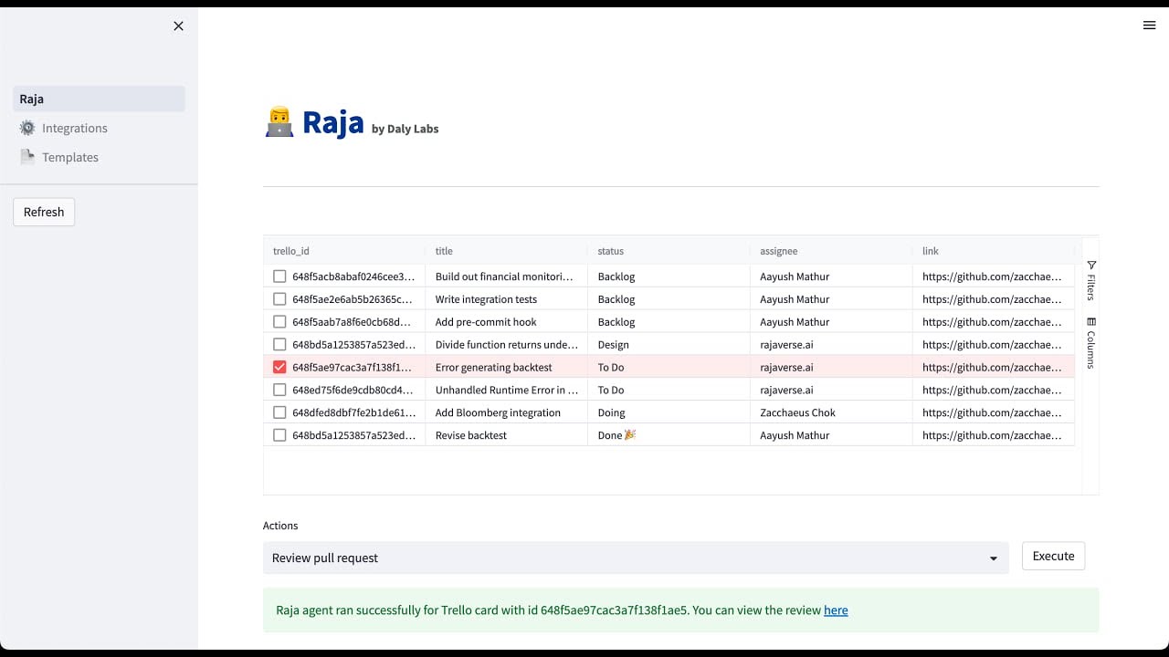 Raja AI: Tickets to Pull Requests in Minutes - YouTube